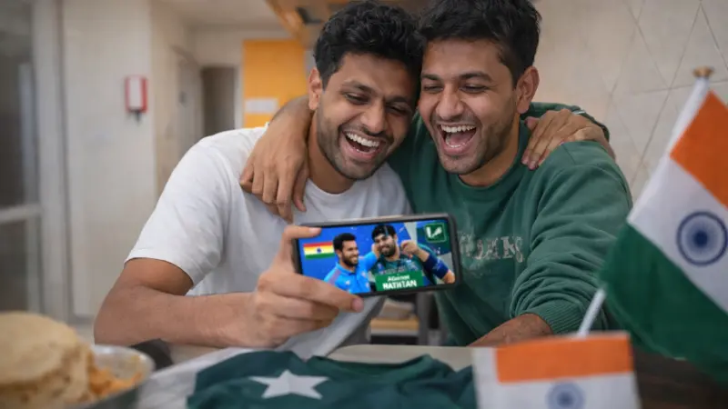 India vs Pakistan: Divided by Cricket, United by Rent – The Viral UK Roommate Story