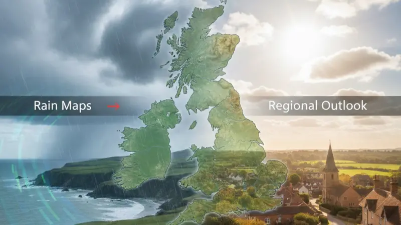 Weather Tomorrow UK: Exact Forecast, Rain Maps & Regional Outlook