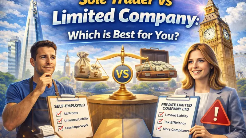 Sole Trader vs Limited Company UK: Which is Best 2026?