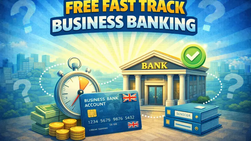 Free Fast Track Business Banking in the UK