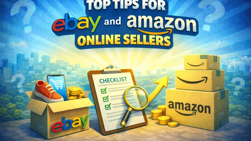 Top Tips For eBay and Amazon Online Sellers UK Guide