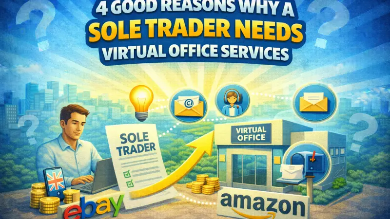 4 Reasons Sole Traders Need Virtual Office Services UK