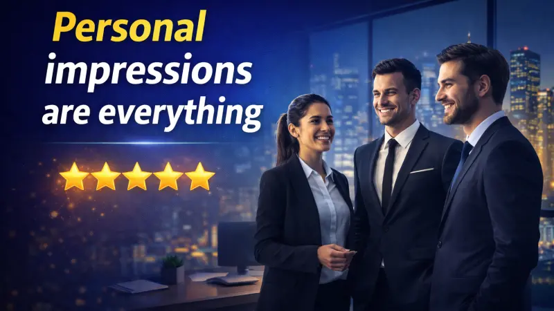Why Personal Impressions Are Everything in Business