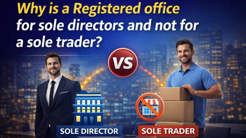 Registered Office for Sole Directors vs Sole Traders