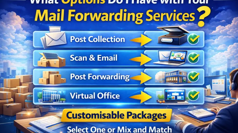 Mail Forwarding Service Options Explained