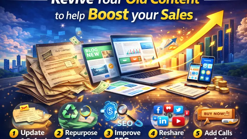 Revive Old Content to Boost Your Sales