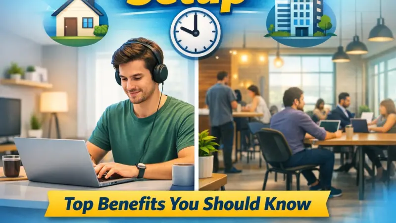 Benefits of Working With a Flexible Office Set Up