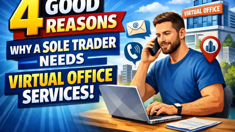 4 Reasons Sole Traders Need Virtual Office Services Today
