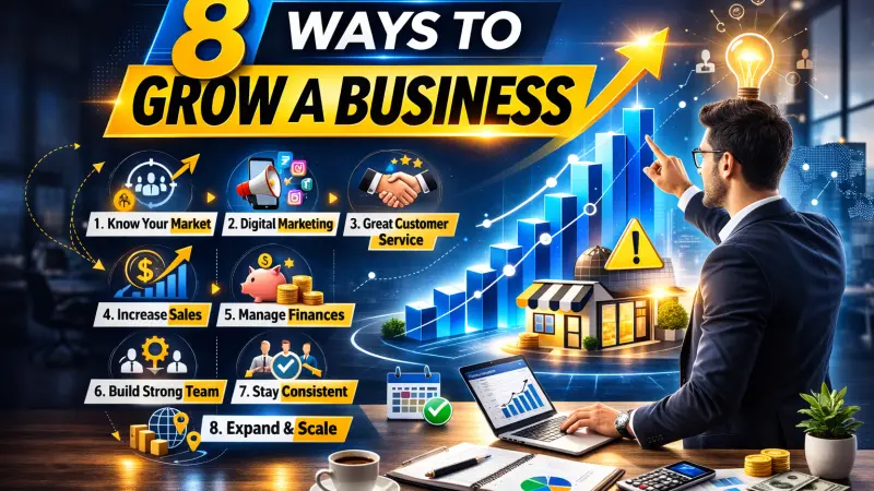 8 Ways to Grow a Business Successfully