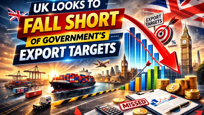 UK Looks Set to Miss Government Export Targets