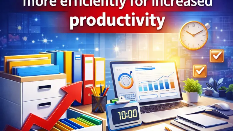 Organise Your Office for Better Productivity