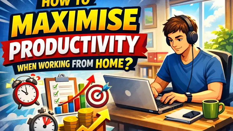 How to Maximise Productivity When Working from Home UK
