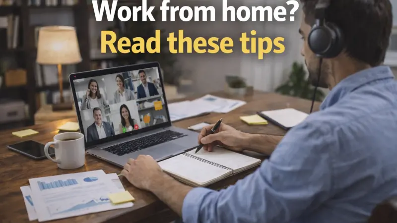 Work From Home Read These Tips for Productivity