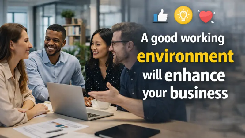 A Good Working Environment Enhances Your Business