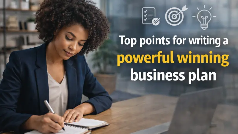 Top Points for Writing a Winning Business Plan