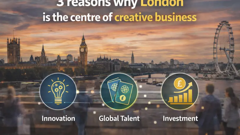3 Reasons Why London Leads Creative Business