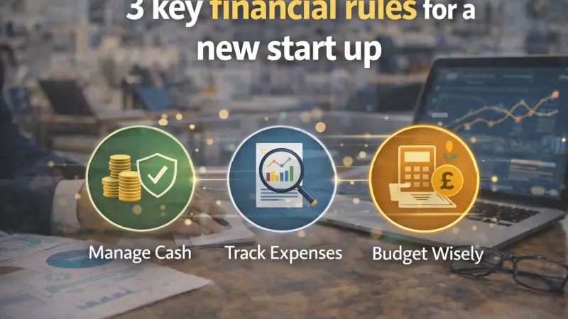 3 Key Financial Rules for a New Startup