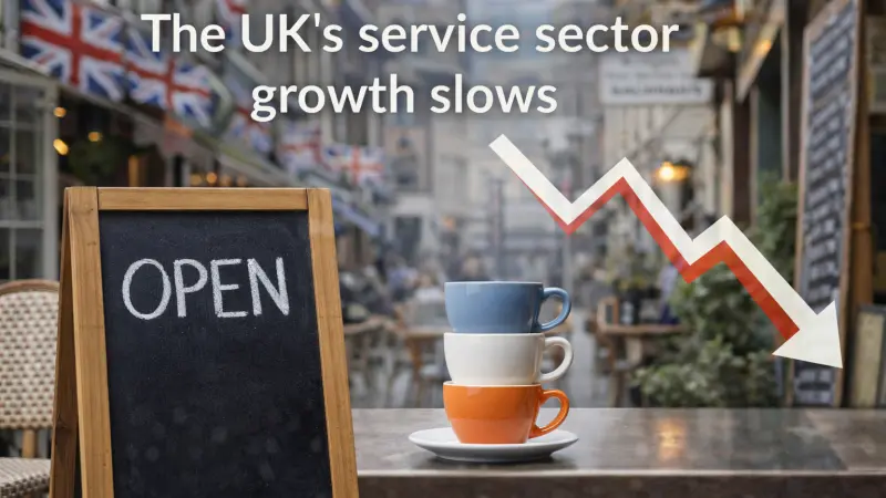 UK Service Sector Growth Slows Amid Economic Pressure
