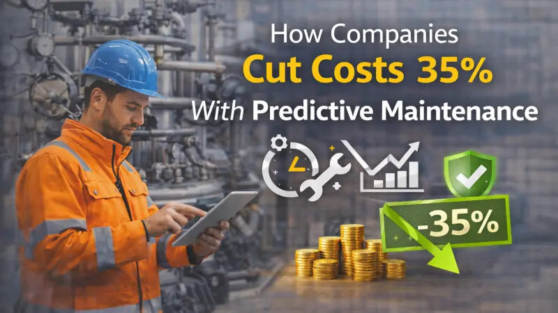 How Companies Save 35 Percent Using Predictive Maintenance