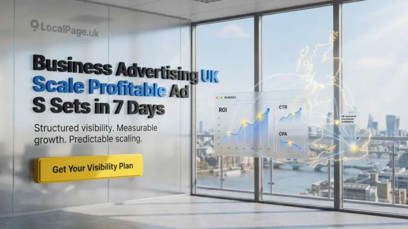 Business Advertising UK Scale Profitable Ad Sets in 7 Days