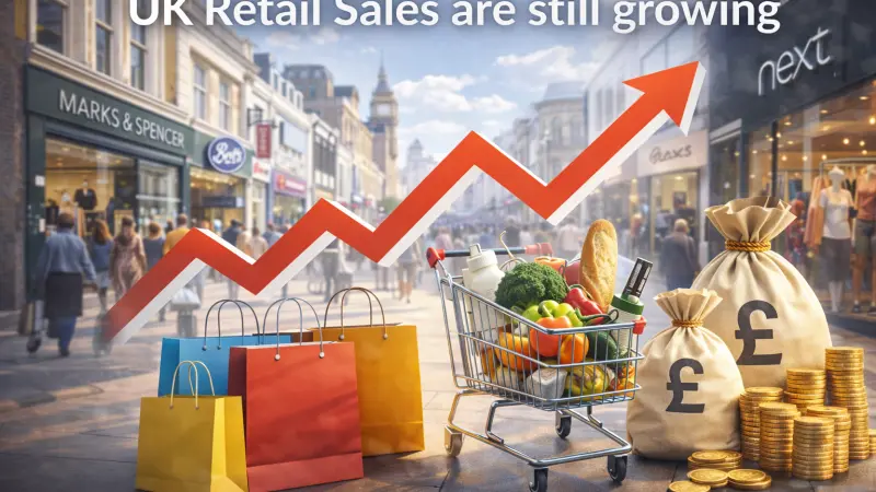 UK Retail Sales Are Still Growing