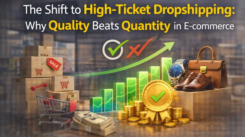 High-Ticket Dropshipping Strategy Quality Over Quantity