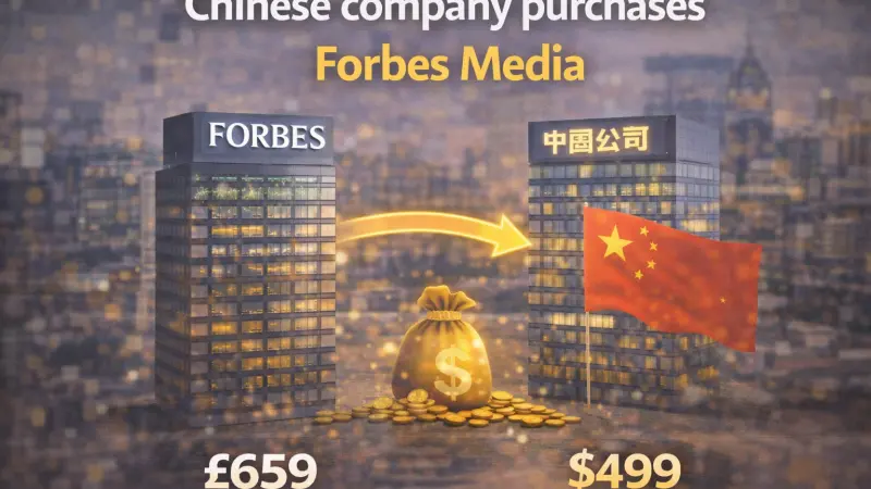 Chinese Company Purchases Forbes Media