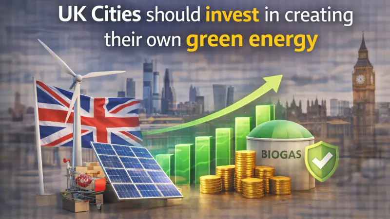 UK Cities Should Invest in Local Green Energy