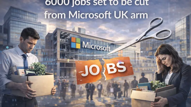 Microsoft Announces 6000 Job Cuts Worldwide