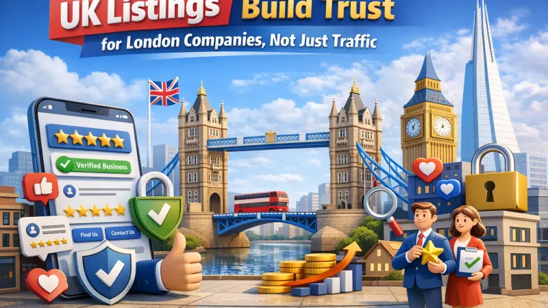 UK Listings Build Trust for London Companies Not Just Traffic