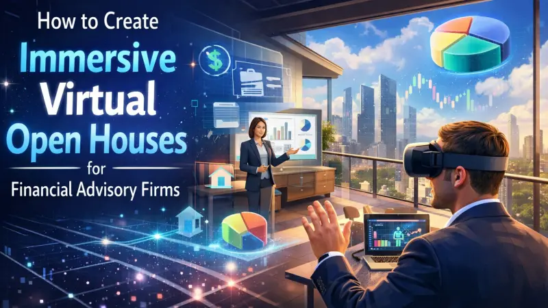 How to Create Immersive Virtual Open Houses for Financial Advisory Firms