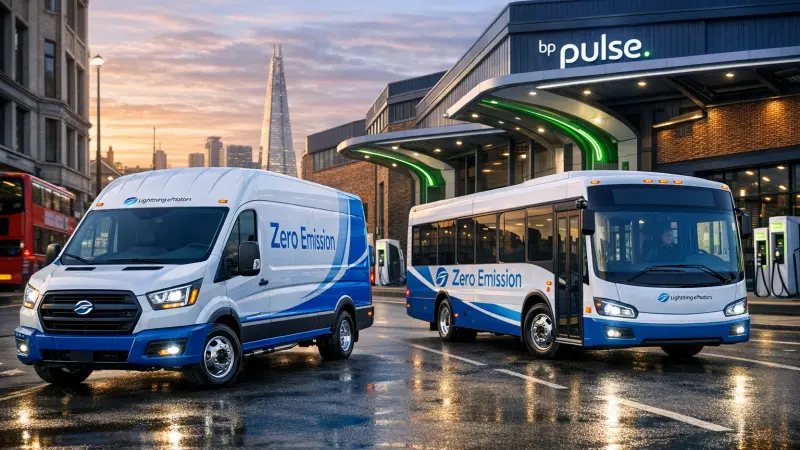 Lightning eMotors UK Sustainable Commercial EV Fleet Solutions
