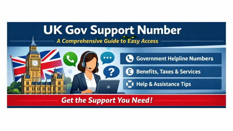 UK Gov Support Number A Comprehensive Guide to Easy Access