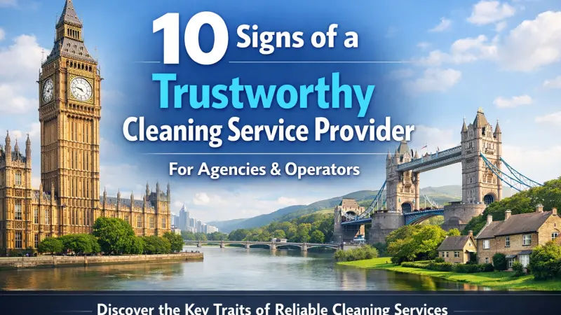 10 Signs of a Trustworthy Cleaning Service Provider