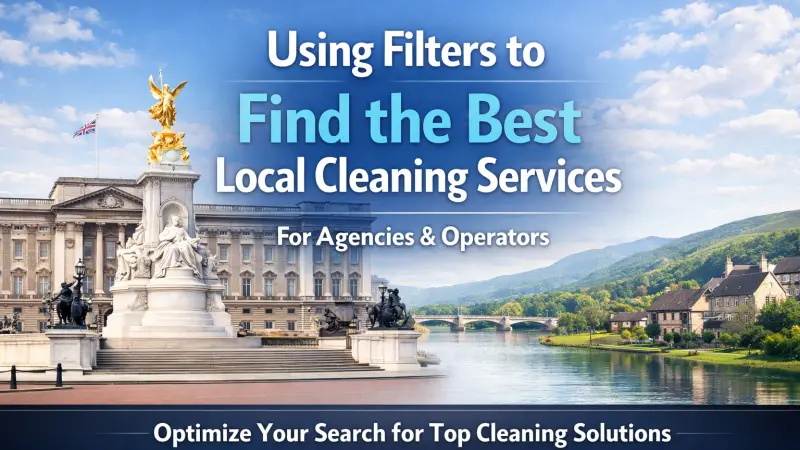 Using Filters to Find the Best Local Cleaning Services