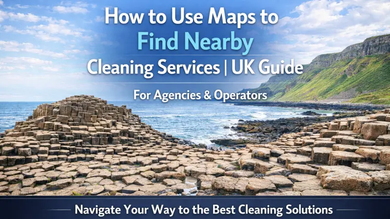 How to Use Maps to Find Nearby Cleaning Services UK Guide