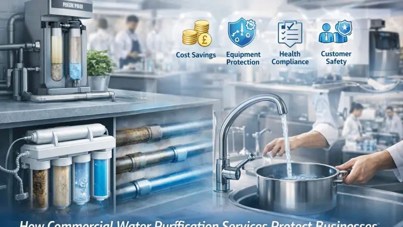 Commercial Water Purification Services Protect UK Businesses