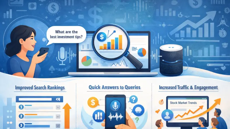 How Voice Search Optimization Enhances Discoverability for Finance Websites