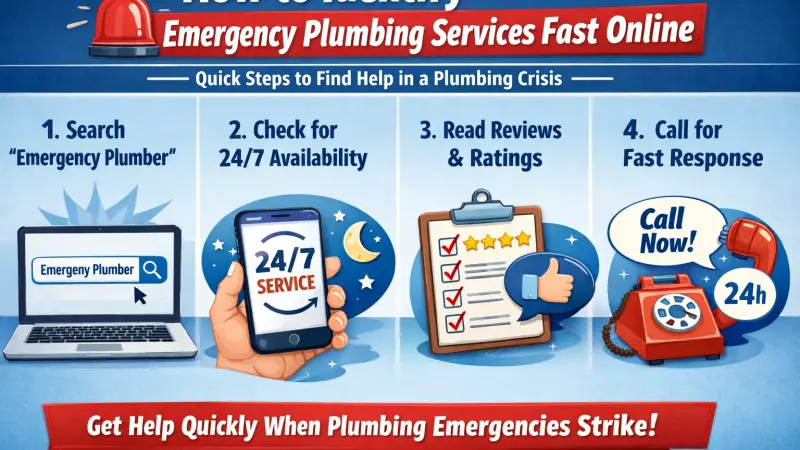 How to Identify Emergency Plumbing Services Fast Online