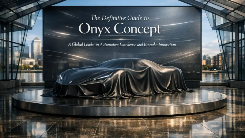 Ultimate Onyx Concept Guide Global Bespoke Car Design Leaders