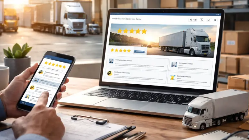 The Impact of Customer Reviews on Freight Business Listings