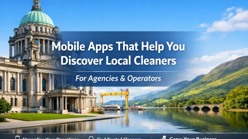 Best Mobile Apps to Discover Local Cleaners in the UK