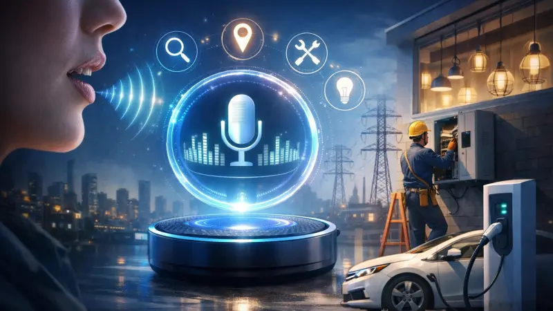 The Future of Voice Search for UK Electricians Guide