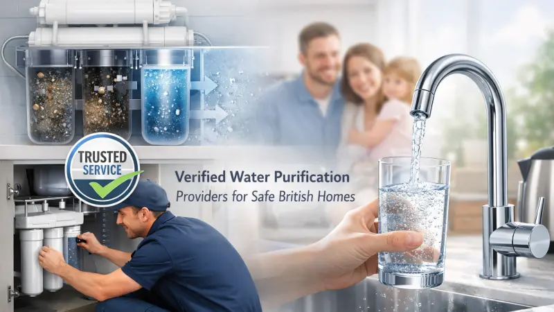 Verified Water Purification Providers for Safe British Homes