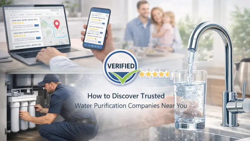 How to Discover Trusted Water Purification Companies Near You Guide