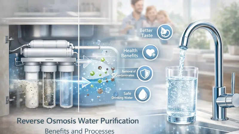 Reverse Osmosis Water Purification Benefits and Processes