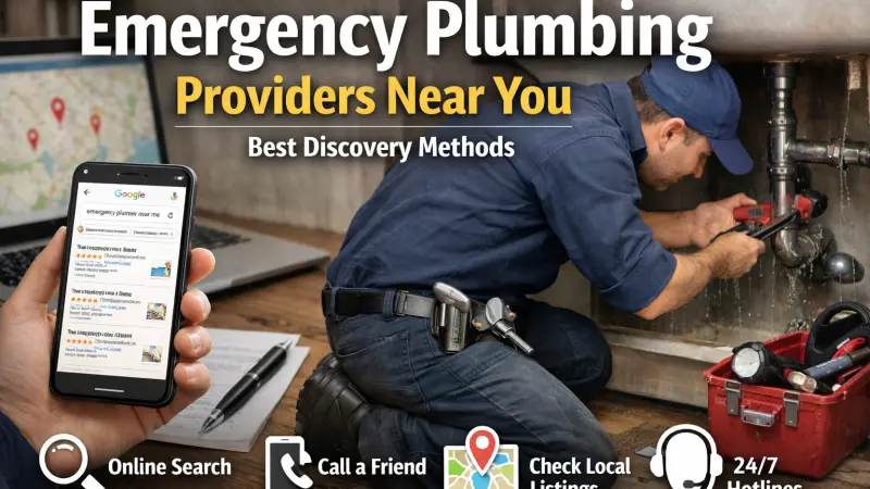 Emergency Plumbing Providers Near You Best Discovery Methods