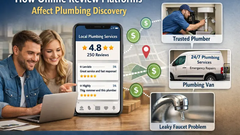 How Online Review Platforms Affect Plumbing Discovery