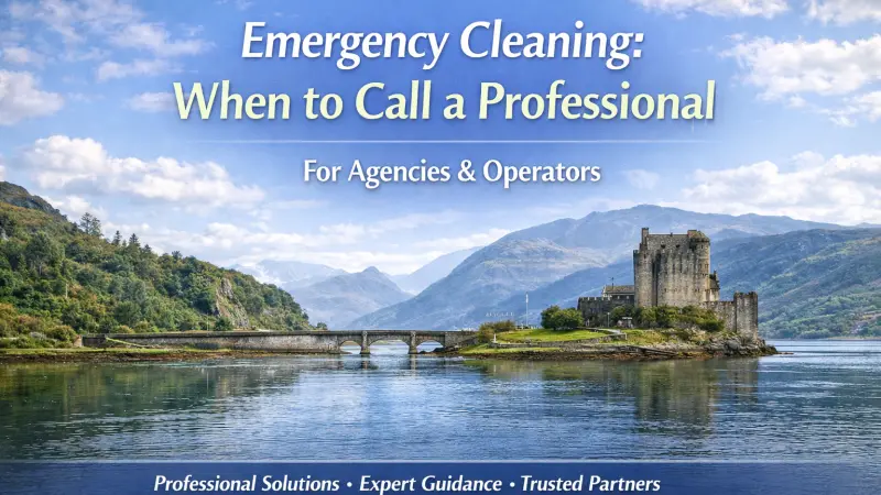 Emergency Cleaning When to Call a Professional  2026 Guide