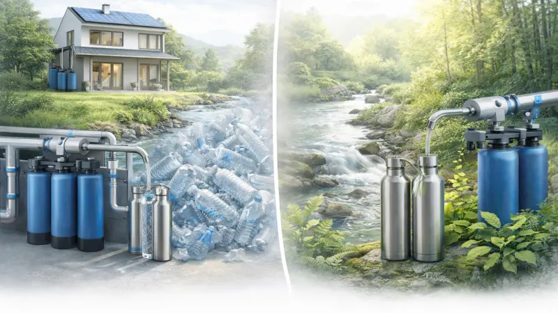 Environmental Impact of Water Purification Services for UK Homes